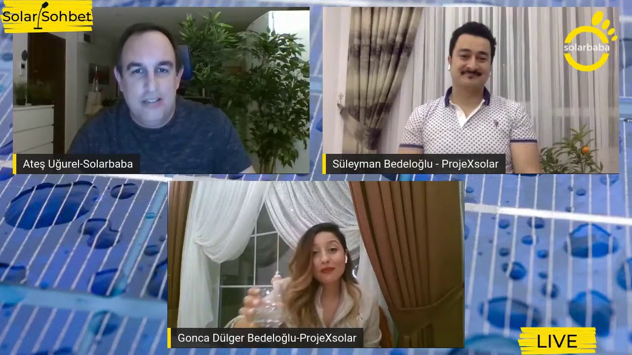SOLAR SOHBET PROGRAMI , SOLARBABA, GONCA DÜLGER BEDELOĞLU  , SÜLEYMAN BEDELOĞLU (29 Nisan 2020)